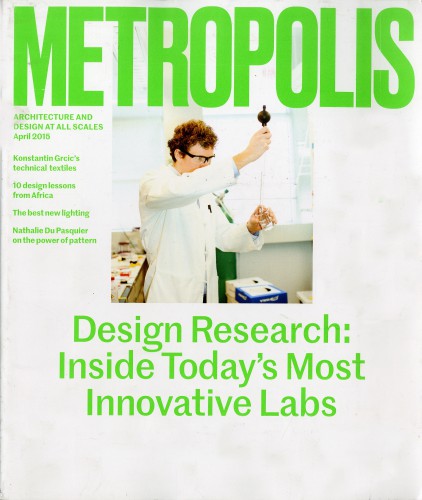 Metropolis April 2015 Advanced Materials Laboratories Materials Research